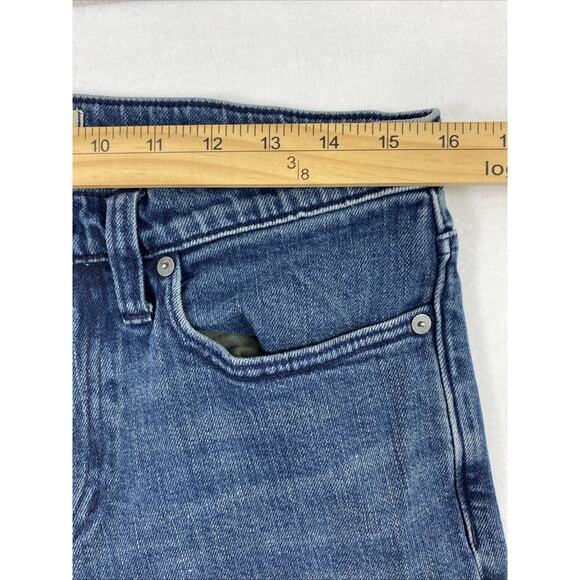 Madewell Jeans Womens 31 x 28 Relaxed Tapered Blue Medium Wash Denim Stretch - Picture 8 of 12